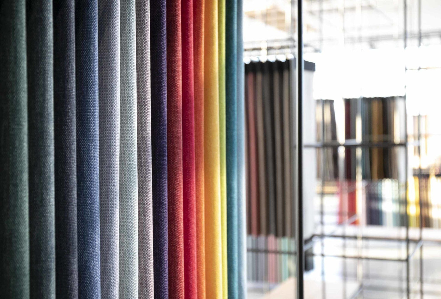 Møbelstoff polyester m.m.