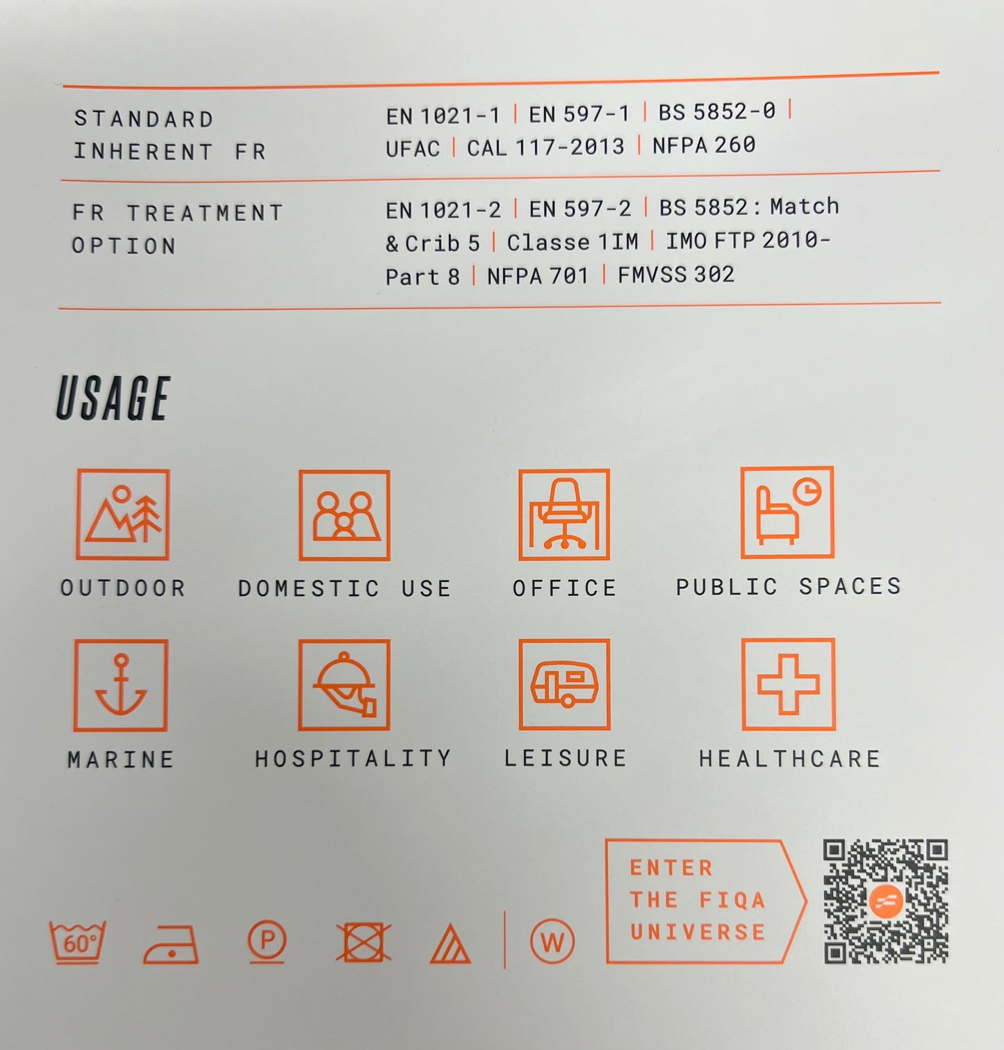 SELJE møbelstoff for utendørs bruk