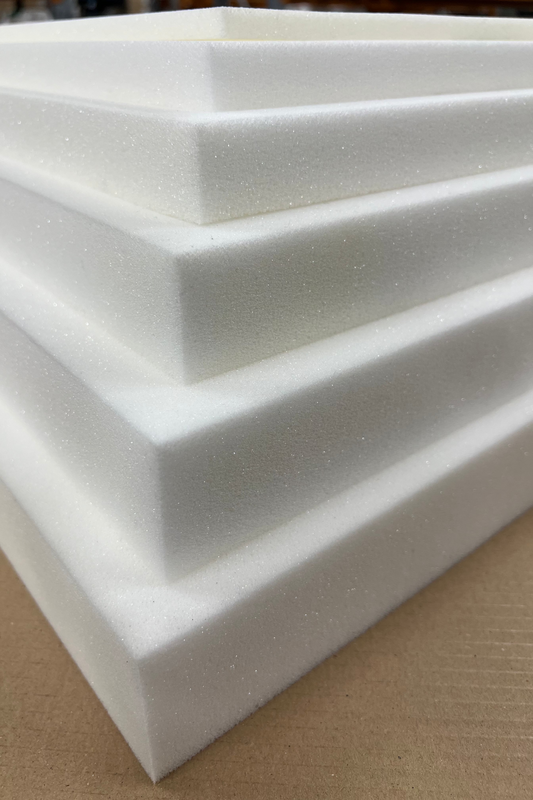 Møbelskum 50x60 cm rettskåret pute