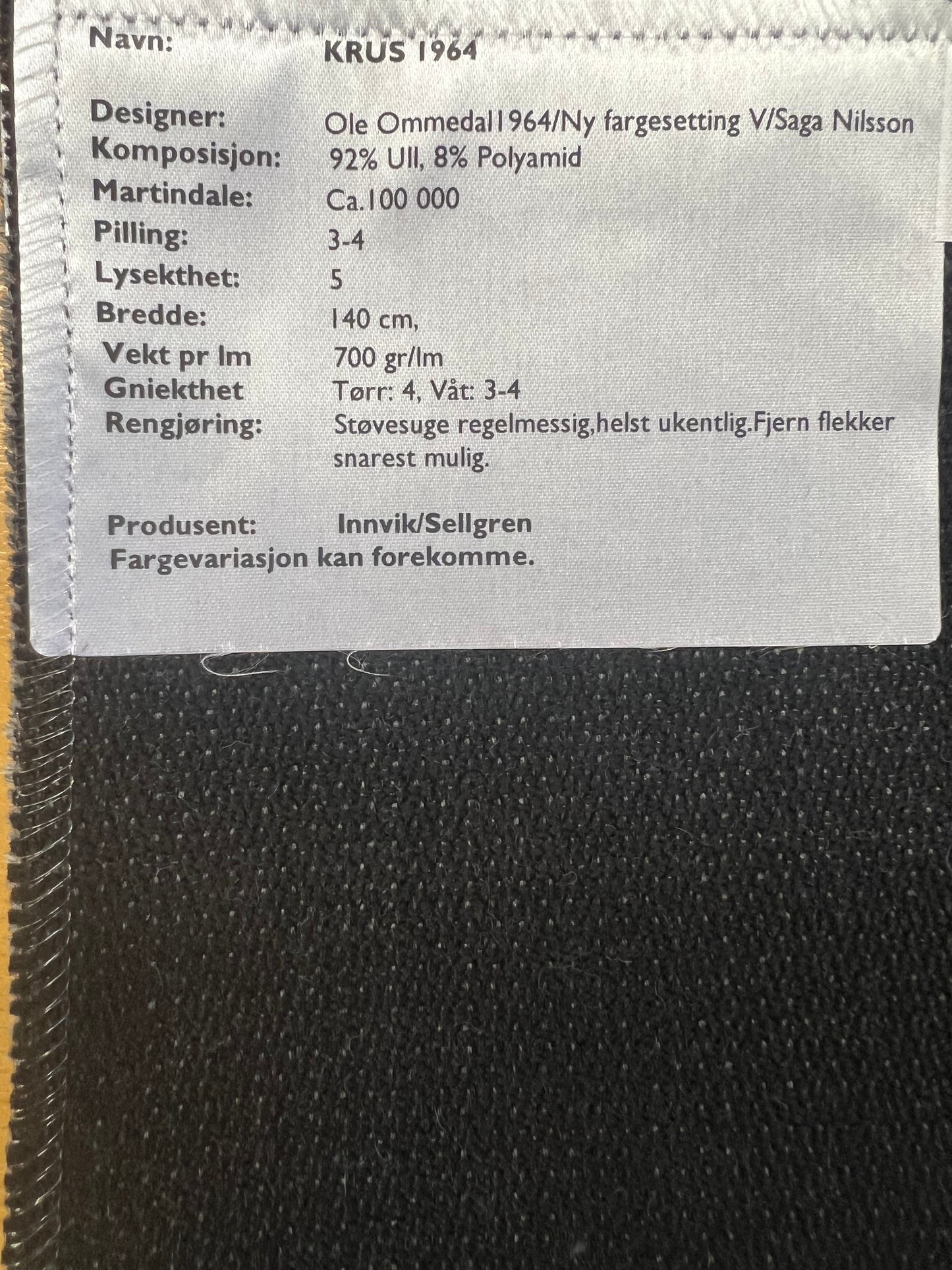 KRUS stoffprøver