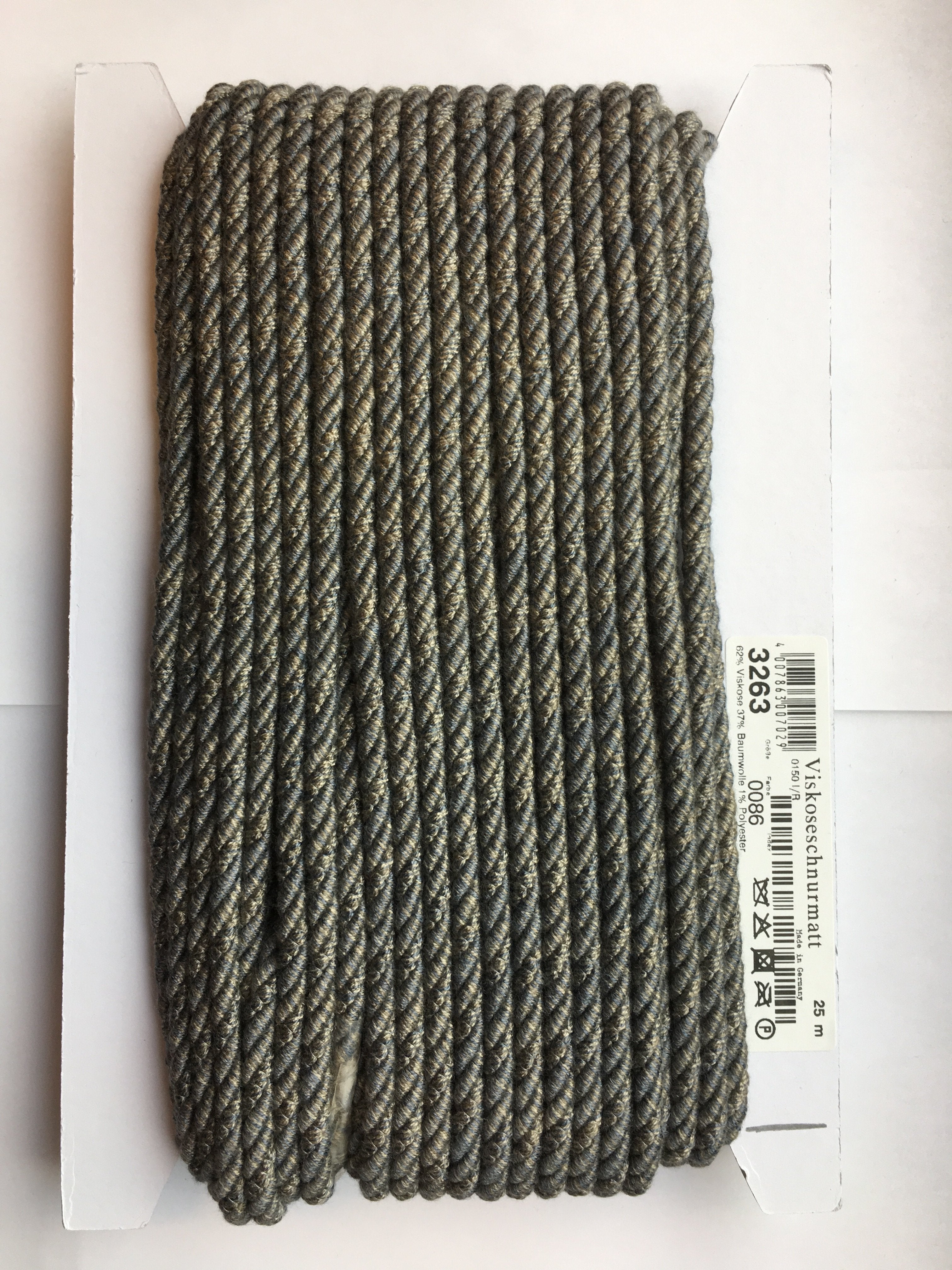Møbelsnor 6mm Nøste a 25m (art. 3263)