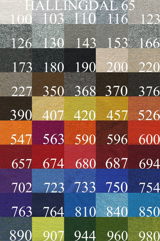 HALLINGDAL 65 stoffprøver