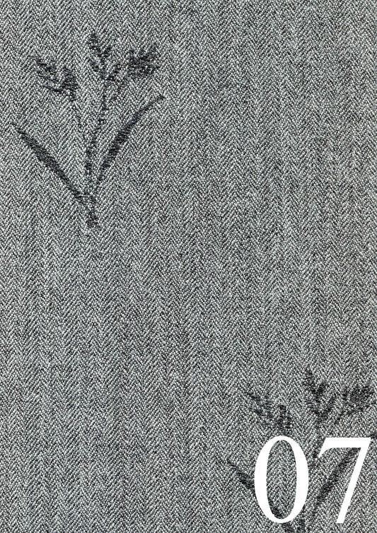 ENGVIK blomstret stoffprøver