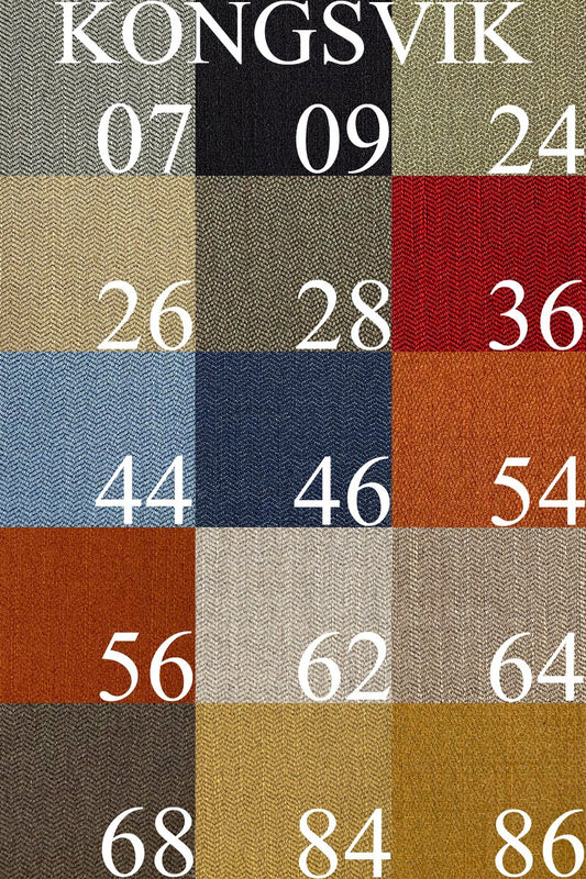 KONGSVIK  stoffprøver