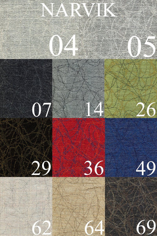 NARVIK stoffprøver