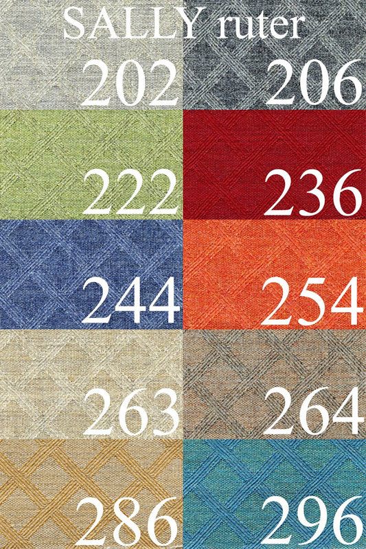 SALLY ruter stoffprøver