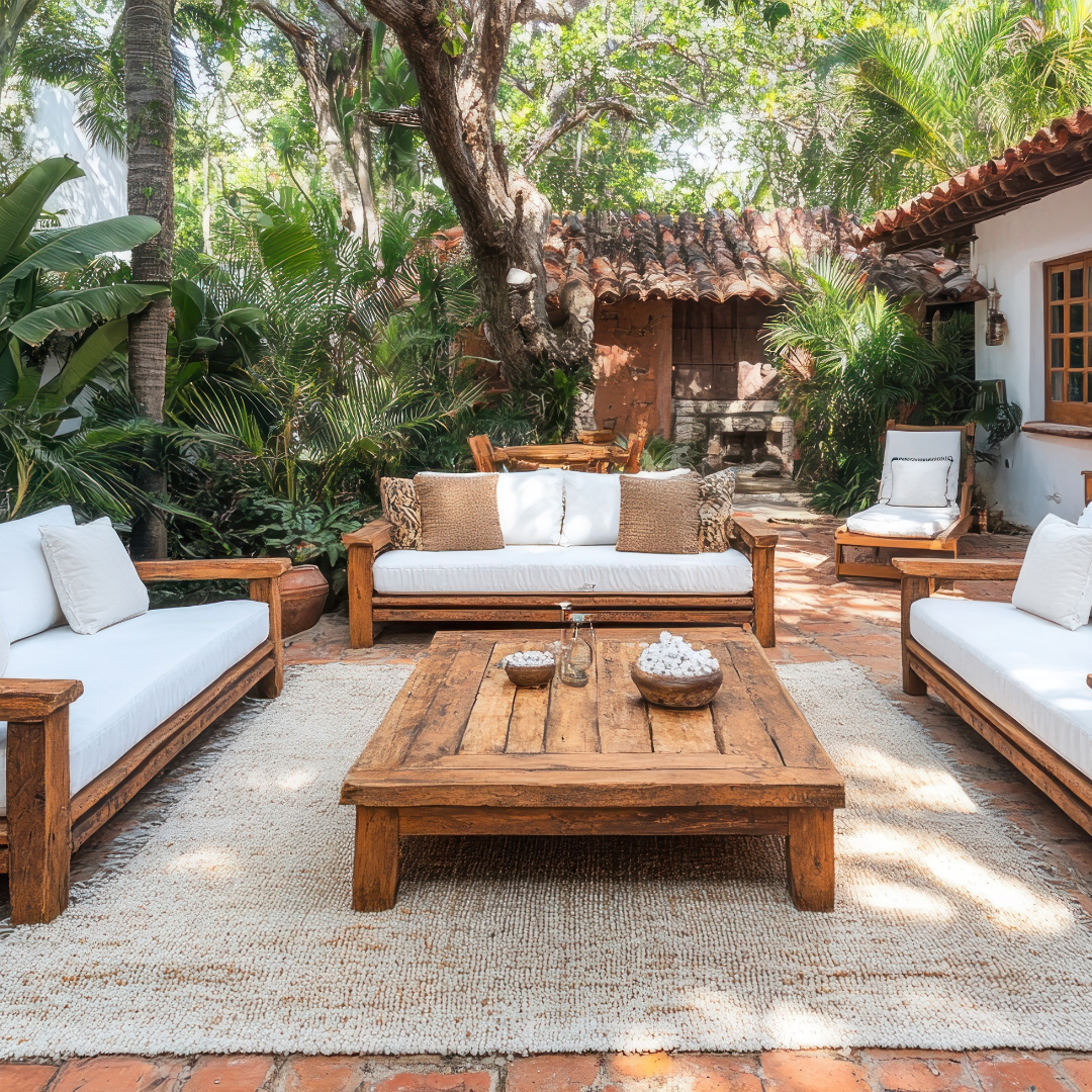 Møbelstoff til utendørs bruk