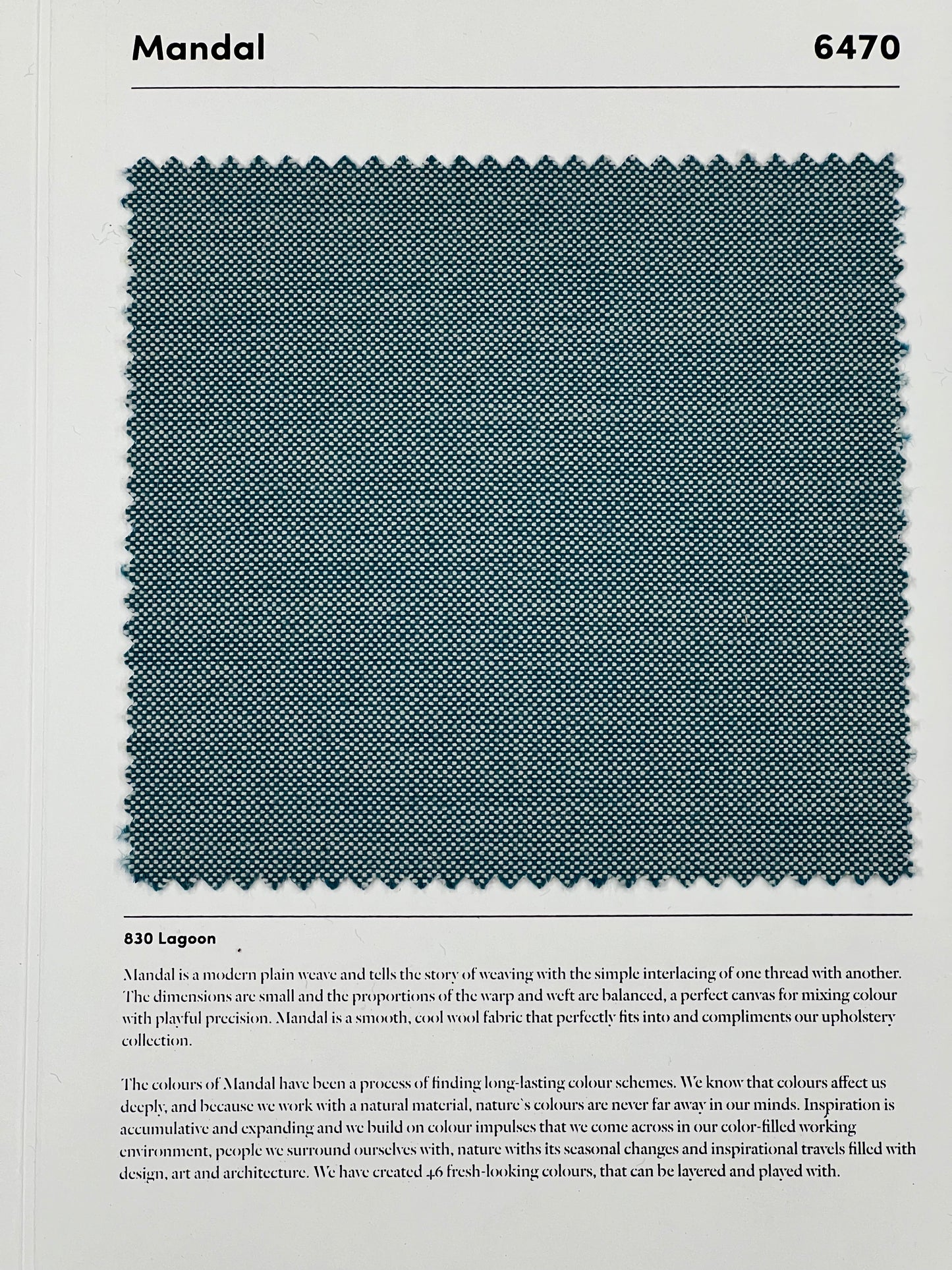 MANDAL møbelstoff 140cm bredde