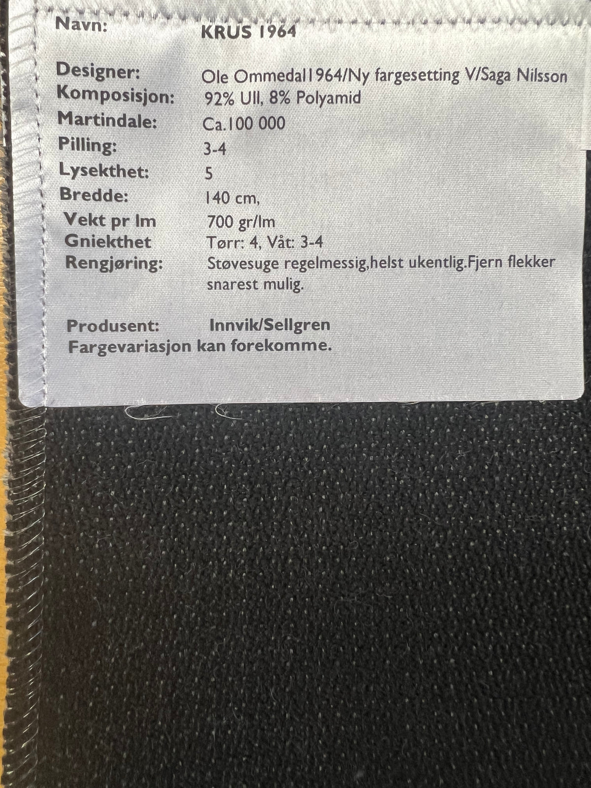 KRUS - Møbelstoff