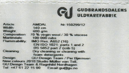 AMDAL møbelstoff