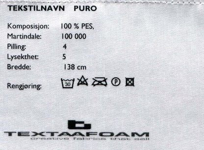 PURO stoffprøver